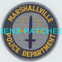 GEORGIA,MARSHALLVILLE POLICE 1